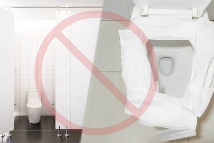 Voici pourquoi vous ne devez jamais plus mettre de papier sur la cuvette des toilettes publiques