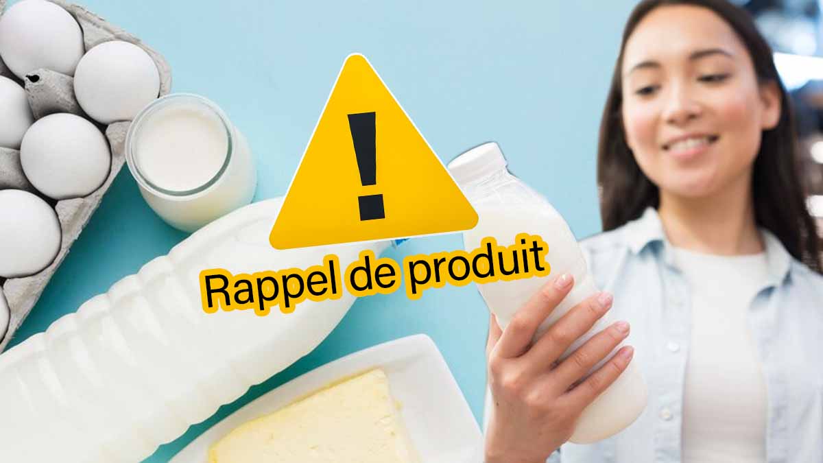 Du lait mal conditionné rappelé en urgence : voici les 10 supermarchés concernés