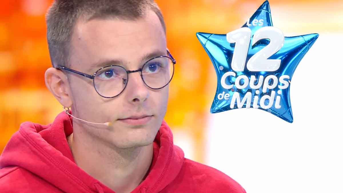 Les 12 coups de midi : Émilien, 20 ans, prêt à tout pour rester champion