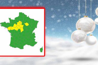 Noël blanc en France : la tendance pour la dernière semaine