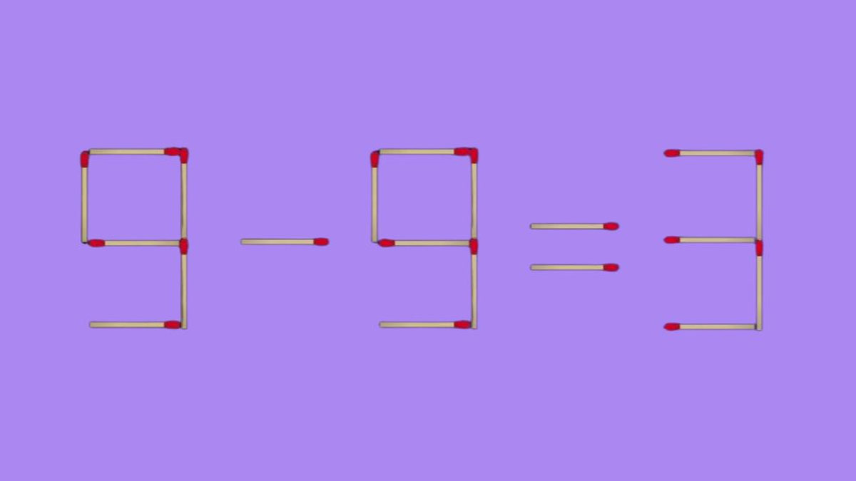 Énigme des allumettes : prouvez votre QI élevé en moins de 15 secondes avec ce casse-tête de génie