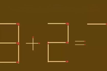 Défi du QI : corrigez l'équation 8+2=7 en retirant 2 allumettes, saurez-vous trouver la solution ?