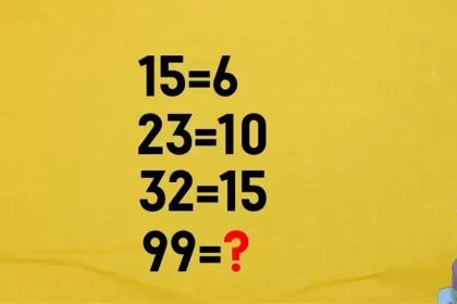 Énigme du jour : Quel est le prochain nombre dans cette suite logique : 15 = 6, 23 = 10, 32 = 15 et 99 = ?