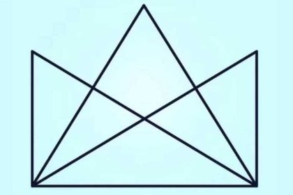 Si vous trouvez le nombre exact de triangles présents dans l’image, alors vous avez un QI élevé