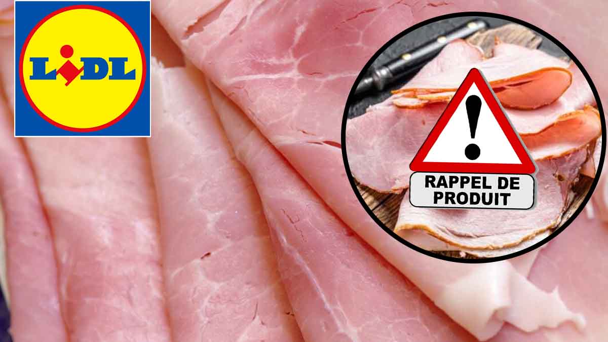 Rappel urgent de jambon contaminé à la Listeria vendu chez Lidl, les magasins concernés