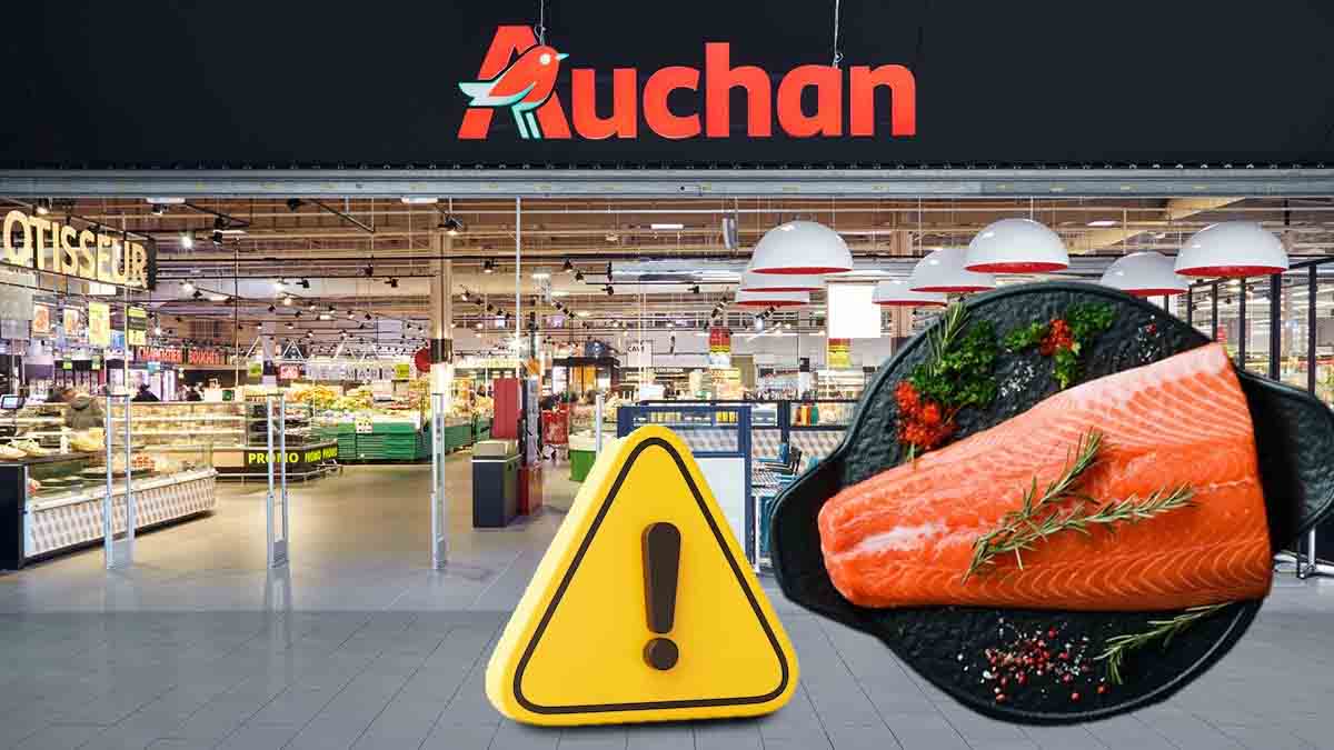 Salmonelle : rappel massif de saumon dans tous les magasins Auchan en France