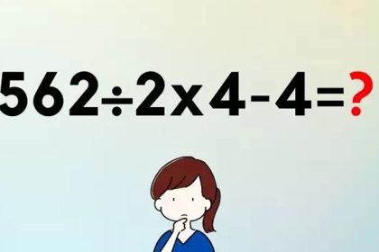 Saurez-vous résoudre cette équation mathématique 562÷2x4-4 ? Testez-vous sur cette énigme qui divise la toile