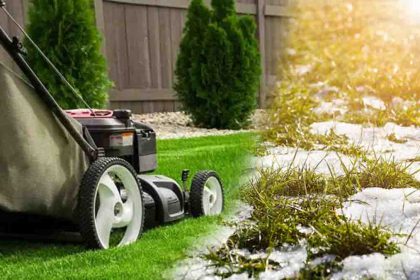 Voici le bon moment pour tondre votre pelouse après l'hiver, elle sera plus belle et plus résistante