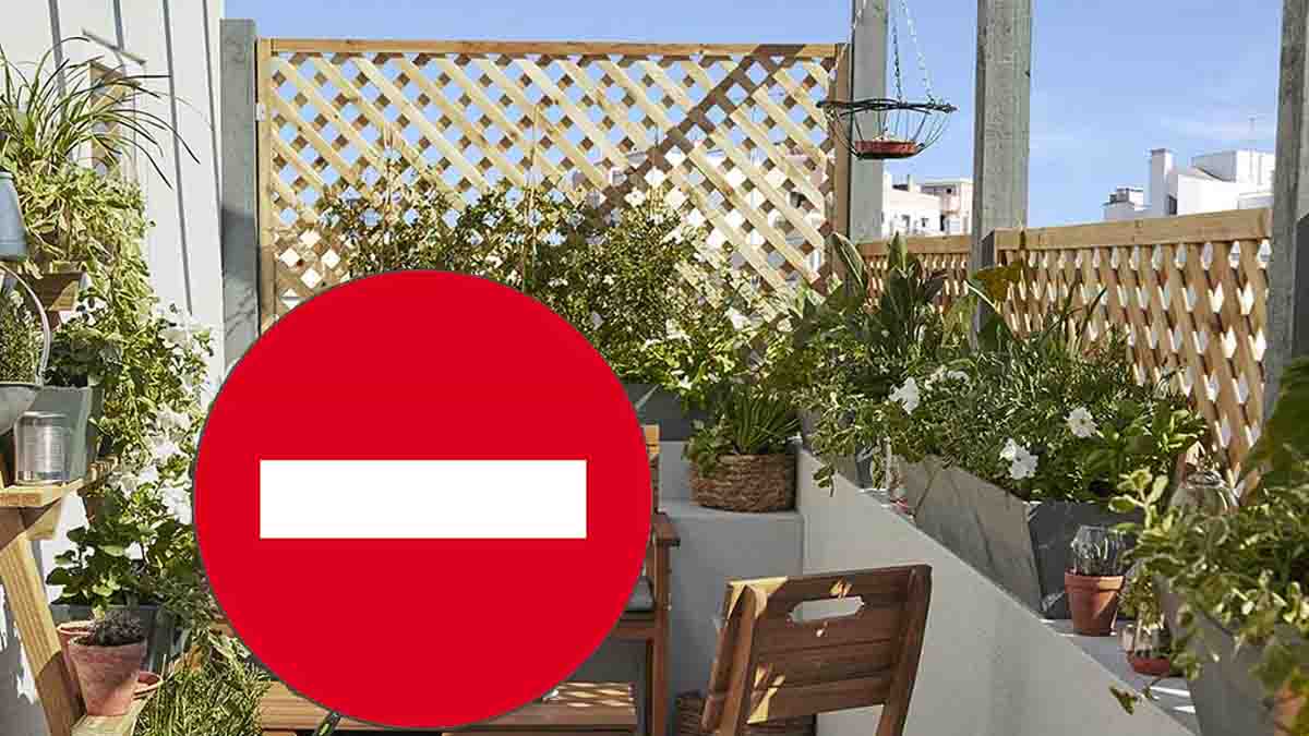 Cette façon très courante d'aménager le balcon peut coûter cher, tout le monde le fait...