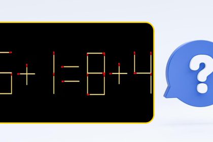 Défi d'allumettes : résolvez cette équation 6+1=8+4 en déplaçant un bâton en 10 secondes ou c'est raté