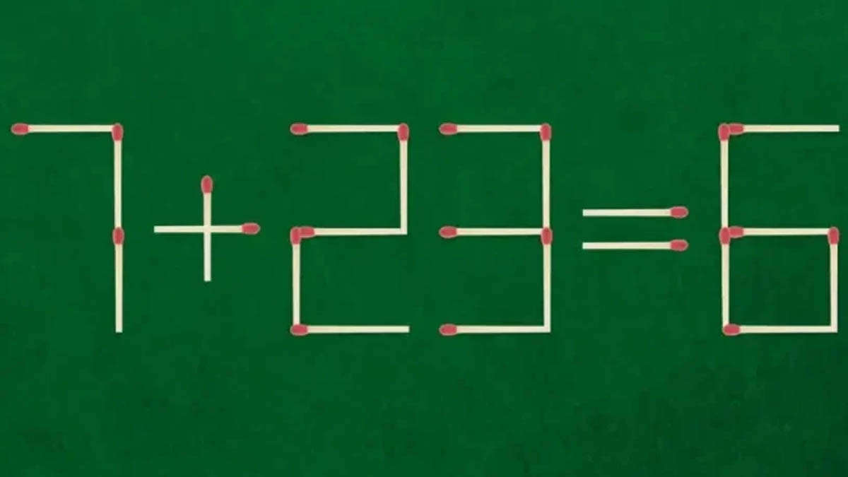 Seuls les esprits brillants y parviennent : résoudre cette énigme d'allumettes en ajoutant seulement 3 bâtons