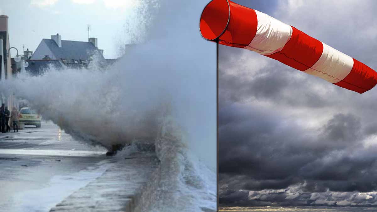 Tempête Pierrick : coup de vent violent et grandes marées ce lundi et mardi, plusieurs départements en vigilance