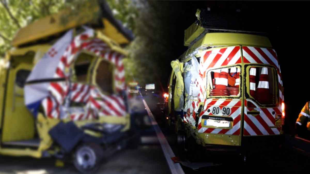 A9 : un chauffard percute à pleine vitesse un véhicule d’intervention avec deux patrouilleurs à bord, VINCI Autoroutes dépose plainte