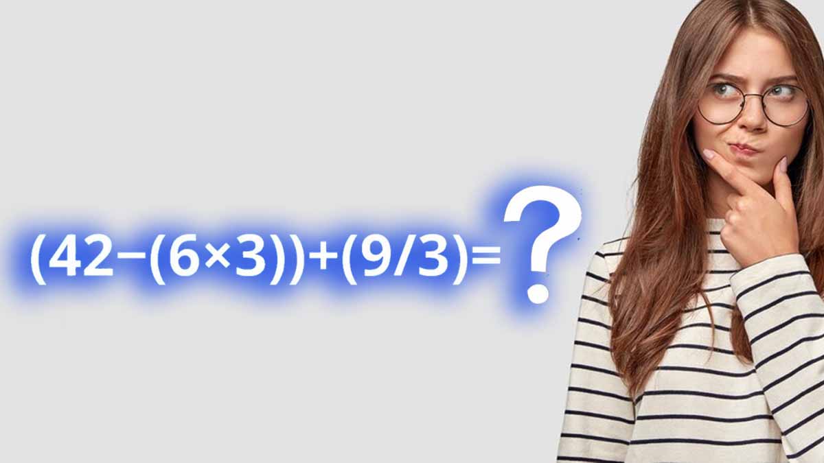 Serez-vous capable de résoudre cette expression mathématique en moins de 15 secondes ?