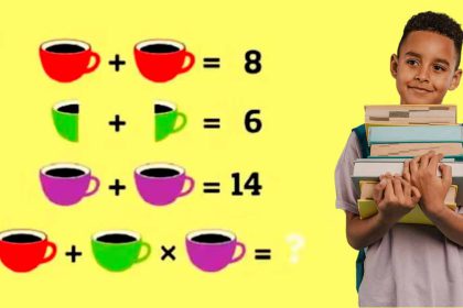 Défi mathématique : Identifiez la valeur de chaque tasse et résolvez l'équation finale en 10 secondes