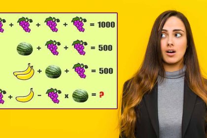 Enigme du raisin et de la pastèque : résolvez ce casse-tête avec des fruits en seulement 11 secondes