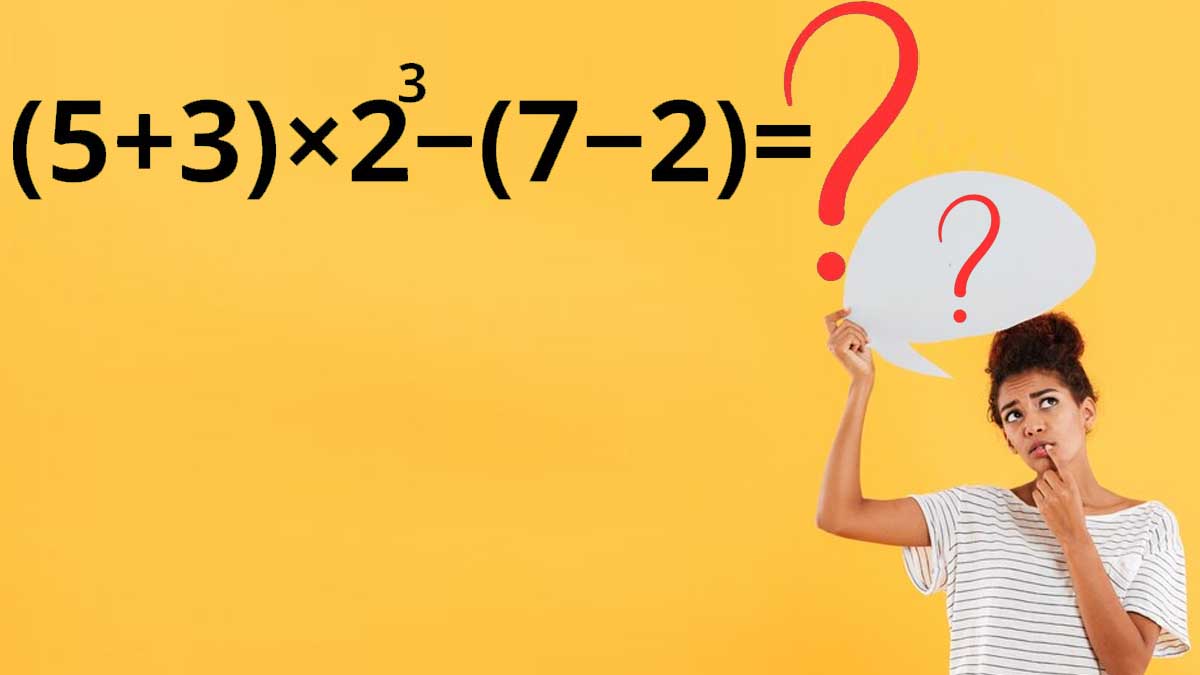 Enigme mathématique : trouvez correctement la solution au défi en 10 secondes, en êtes-vous capables ?