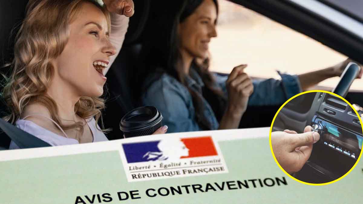 Ne faites surtout pas ça au volant de votre voiture, vous risquez une amende !