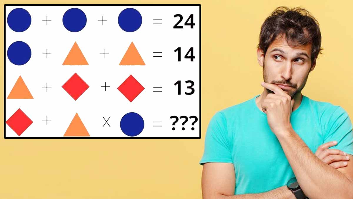 Puzzle de logique mathématique : testez vos capacités et trouver le résultat du test en 15 secondes