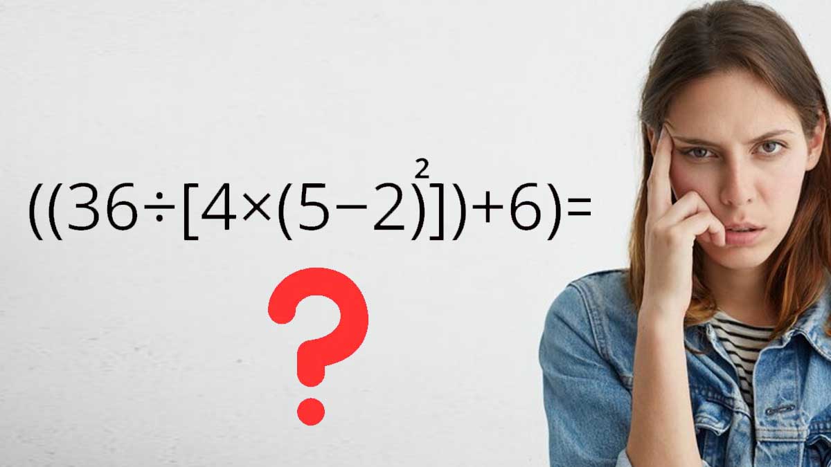 Réussir ce test de mathématiques en 15 secondes chrono, en êtes-vous capables ?