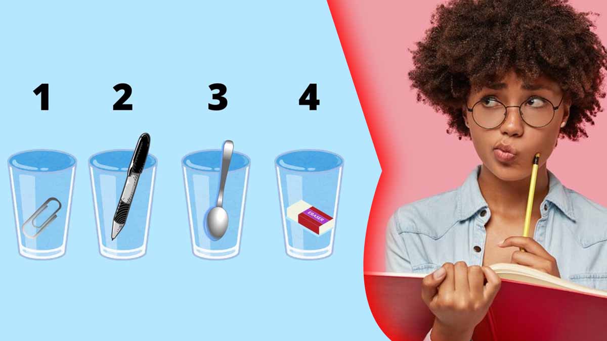 Test de QI : quel verre contient-il le plus d’eau ? Seuls quelques-uns ont réussi le challenge en moins de 15 secondes