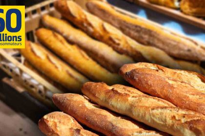 Voici le TOP 3 des meilleures baguettes vendues en supermarchés et dans les chaînes de boulangerie, selon 60 Millions de consommateurs