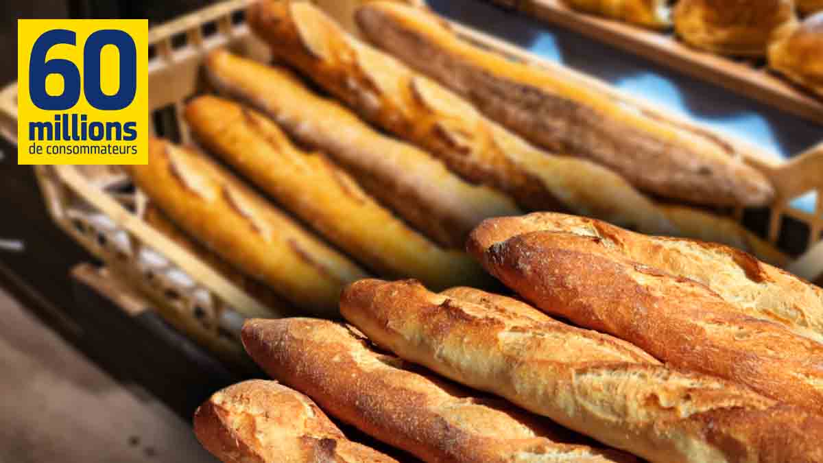 Voici le TOP 3 des meilleures baguettes vendues en supermarchés et dans les chaînes de boulangerie, selon 60 Millions de consommateurs