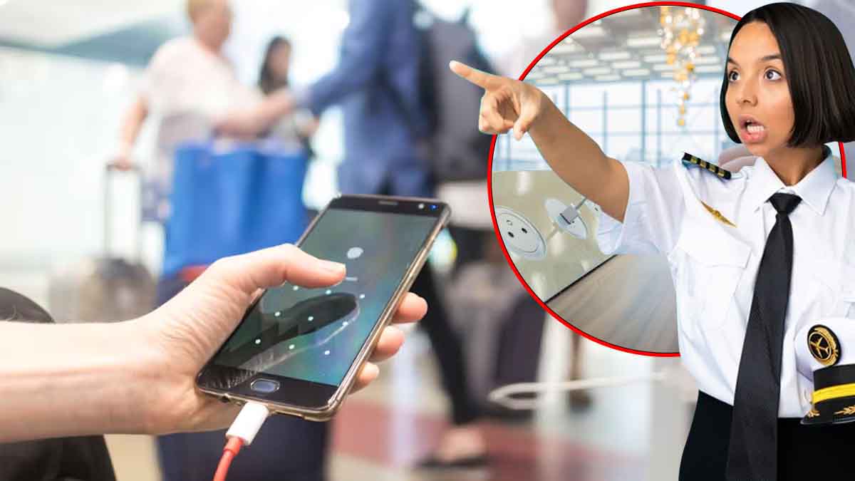 Charger votre Smartphone dans un aéroport, une pratique à éviter : cette hôtesse de l'air vous explique pourquoi