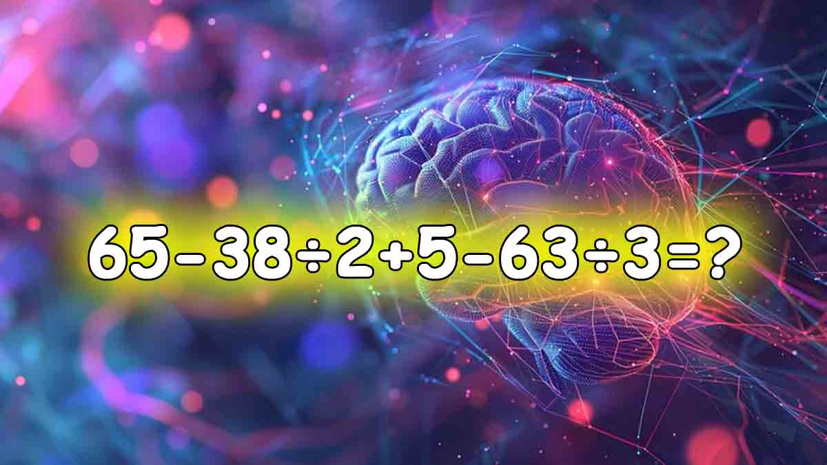 Énigme mathématique : vous n'avez que 6 secondes maximum pour obtenir la bonne réponse