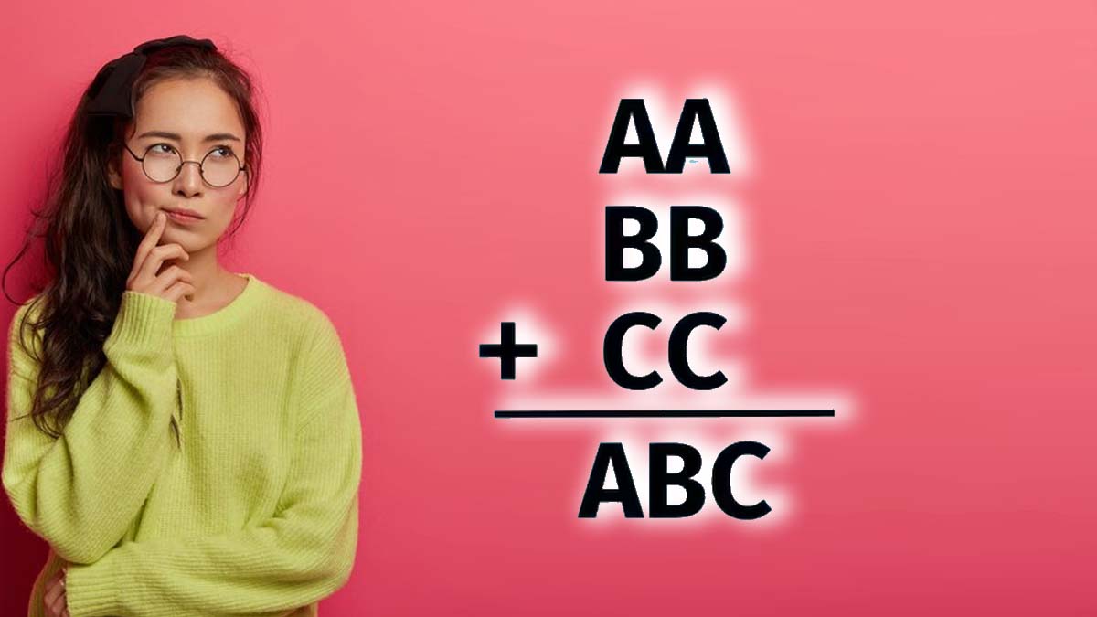 Pouvez-vous déterminer les valeurs A, B et C dans l’équation AA + BB + CC = ABC en 12 secondes ?