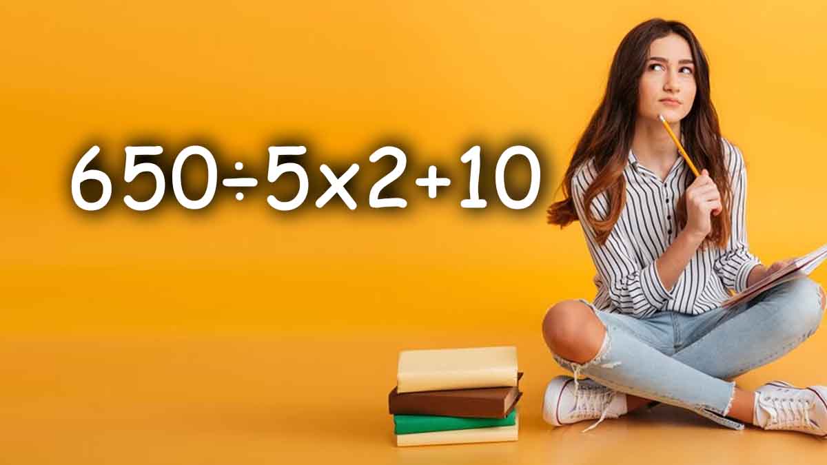 Si vous vous considérez comme très doué, résoudre ce défi mathématique compliqué en 6 secondes sera un jeu d'enfant