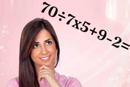 Test QI : résoudre ce challenge mathématique 70 ÷ 7 × 5 + 9 – 2 en 10 secondes