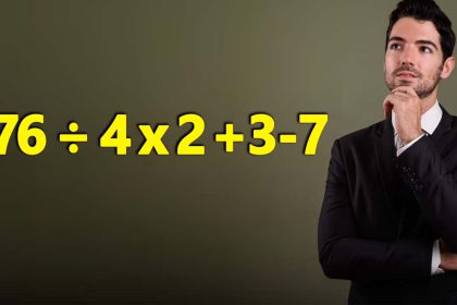 Voici le challenge mathématique qui va vous faire sortir de votre zone de confort, pouvez-vous résoudre ce défi en 8 secondes ?