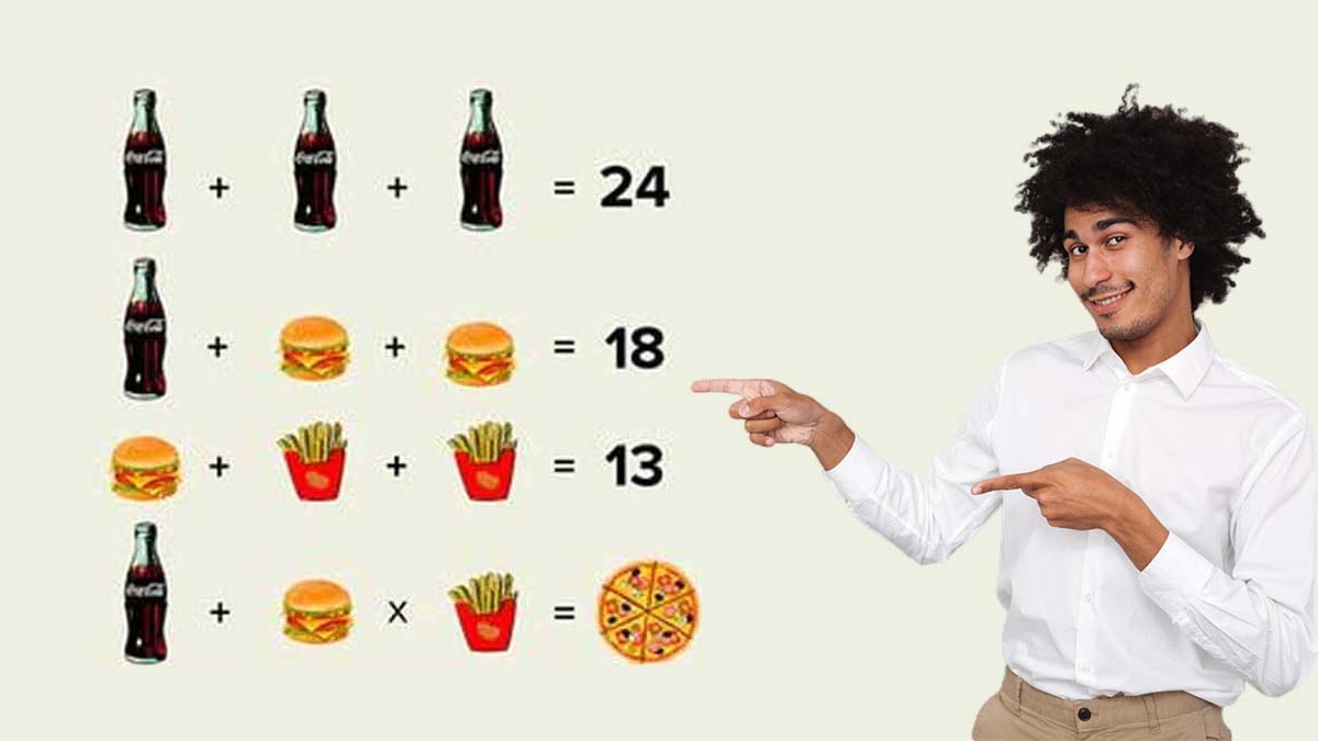 Casse-tête gourmand : trouver la valeur de la pizza en 6 secondes, en serez-vous à la hauteur ?