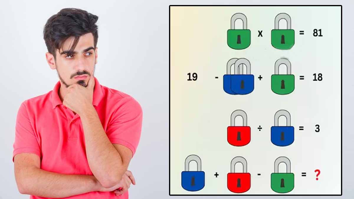 L'énigme mathématique à cadenas : identifier la valeur de chaque serrure en moins de 6 secondes