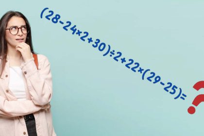 Prouvez que vous avez un QI élevé en trouvant la solution de cette expression mathématique en moins de 15 secondes