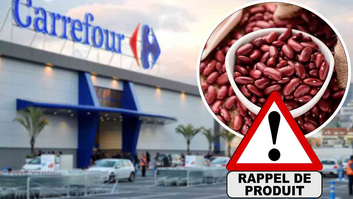 Carrefour : rappel massif de haricots rouges vendus en boîtes de conserve, il ne faut surtout pas les consommer