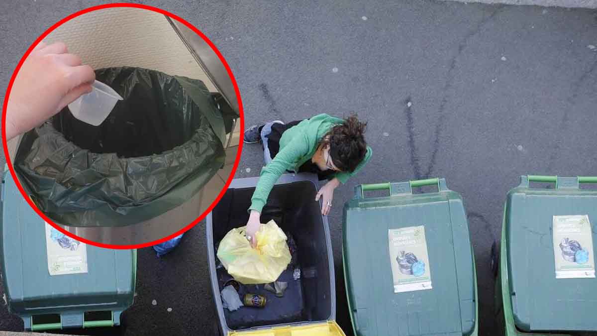 Des sacs translucides pour les déchets ménagers pour vérifier que les usagers respectent bien les consignes de tri sinon c'est refusé