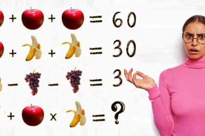 Test QI : trouvez la solution à l’énigme des fruits en moins de 10 secondes