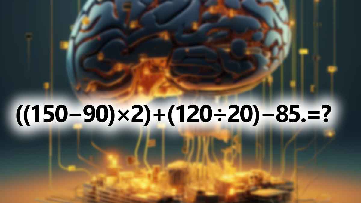 20 secondes maxi pour résoudre cette énigme mathématique du jour : en serez-vous à la hauteur ?