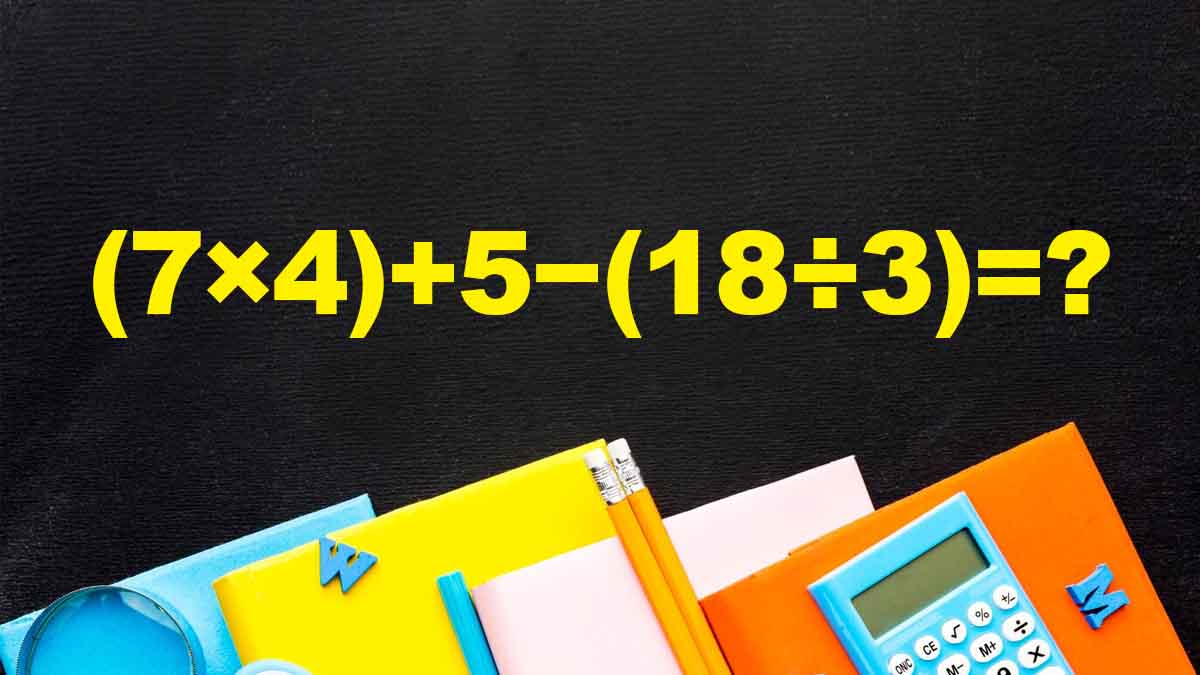 Défi : 9 sur 10 ont échoué à cette expression mathématique du jour, en serez-vous capables en moins de 10 secondes ?