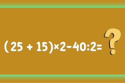 Défi mathématique : pouvez-vous résoudre cette expression en moins de 8 secondes ?