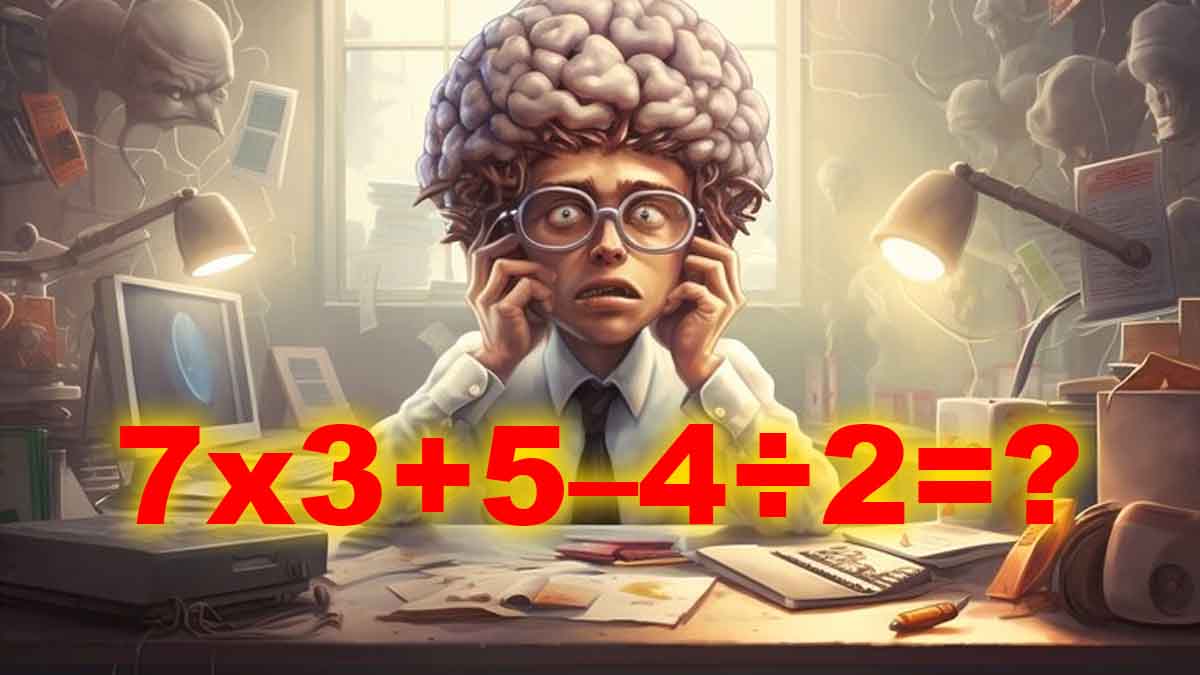 Défi mathématique : si vous parvenez à trouver la solution à cette énigme en moins de 9 secondes, alors vous êtes le nouvel Einstein