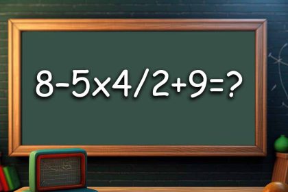 Seuls les plus forts peuvent résoudre cette expression mathématique dans leur tête en 10 secondes, en faites-vous aussi partie ?