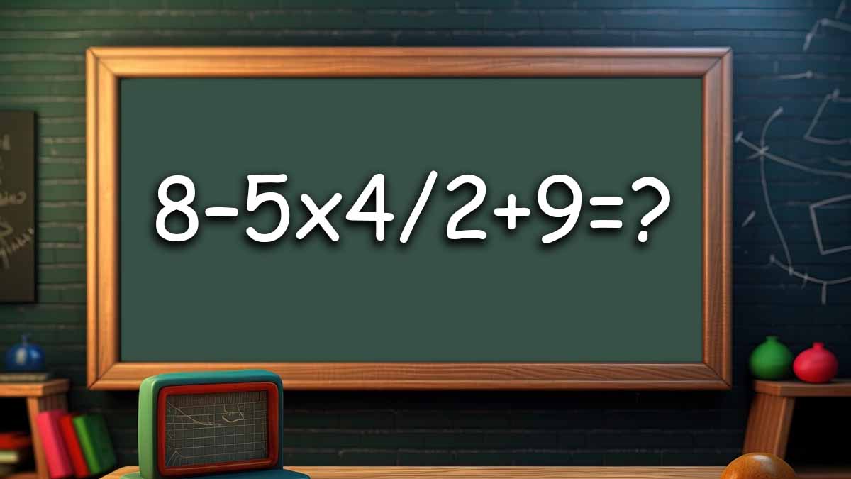 Seuls les plus forts peuvent résoudre cette expression mathématique dans leur tête en 10 secondes, en faites-vous aussi partie ?