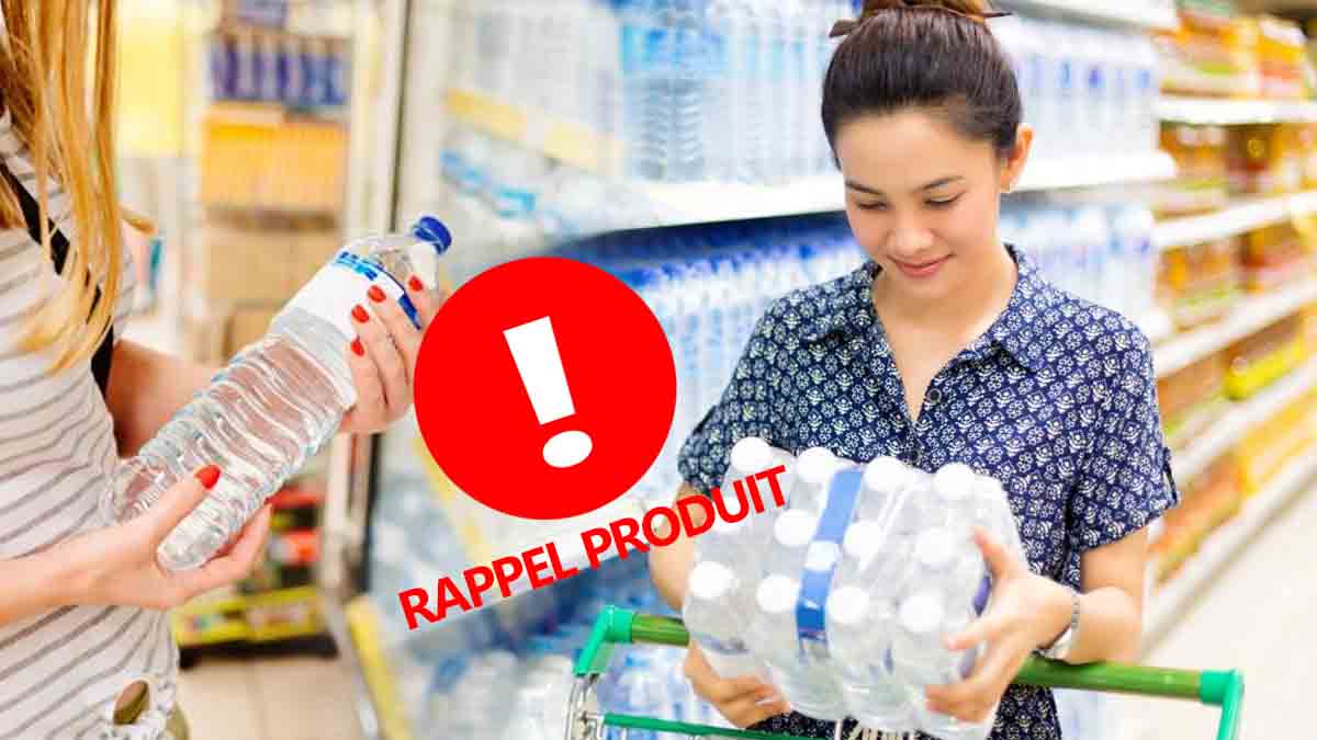 Attention danger santé ! Rappel de bouteilles d'eau, risque de perturbateurs endocriniens