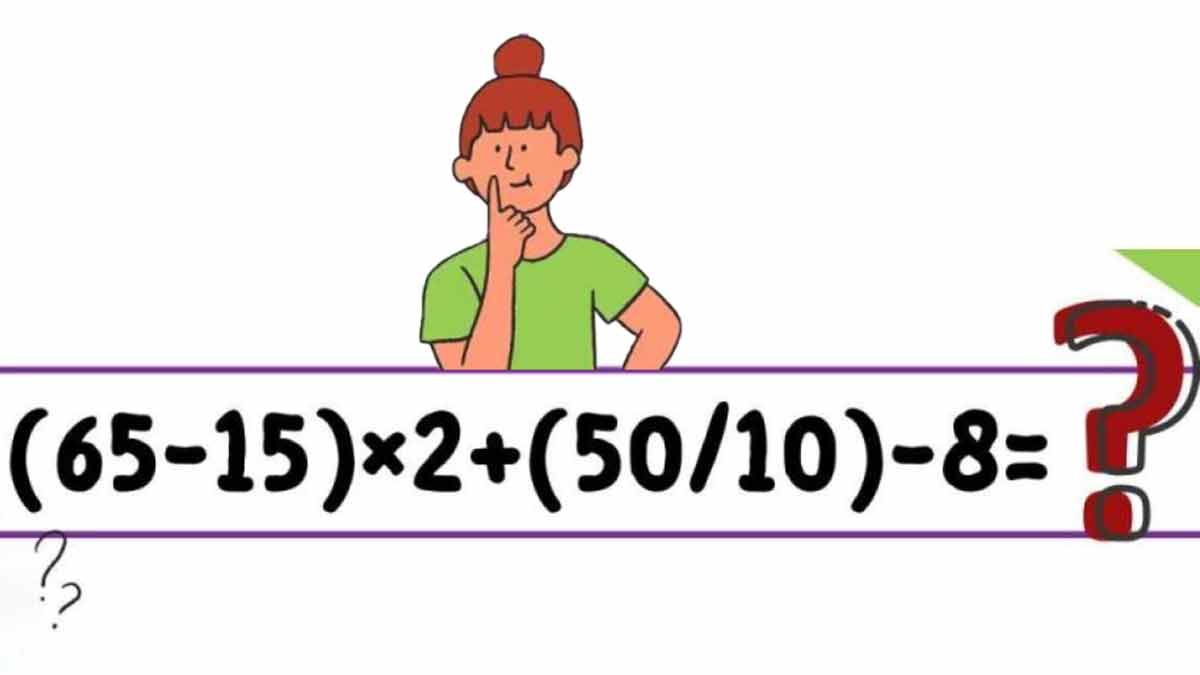 Êtes-vous rapide et intelligent pour résoudre ce test mathématique en 9 secondes ?