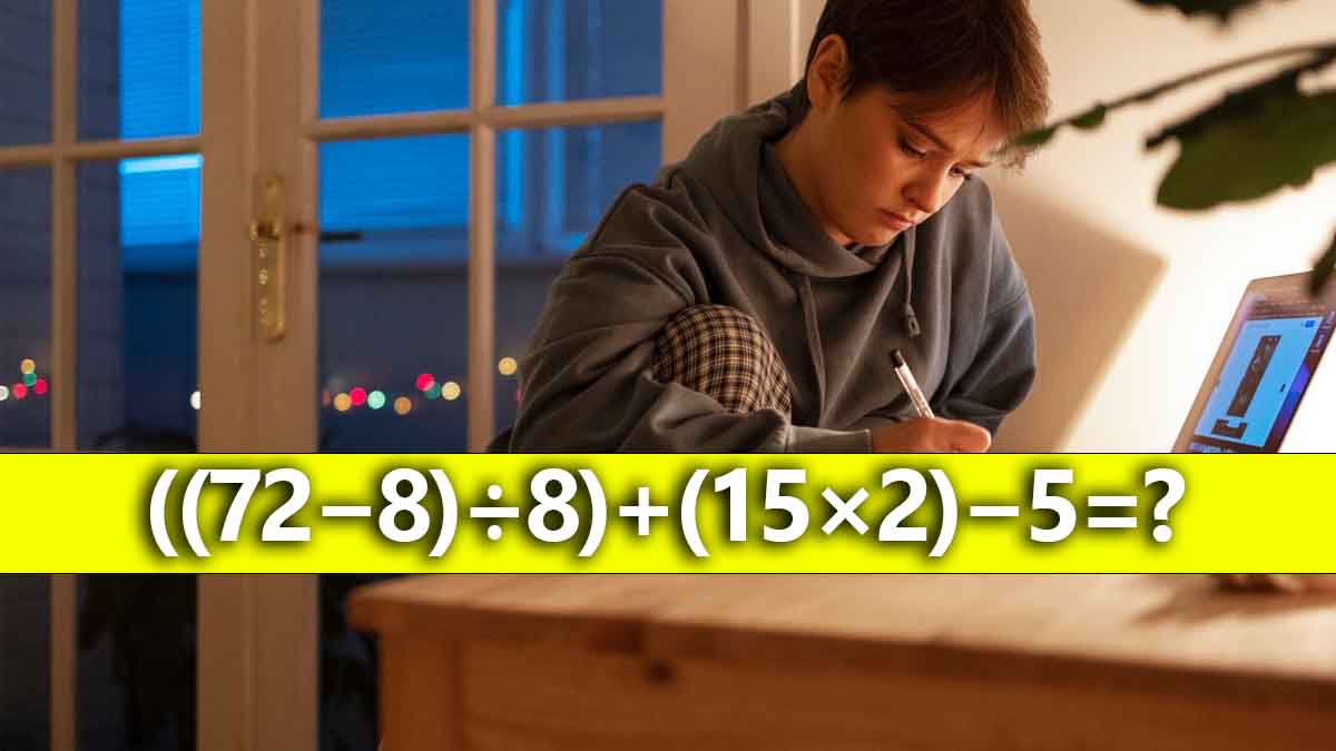 Test QI : pouvez-vous trouver le bon résultat à cette expression mathématique en moins de 13 secondes ?