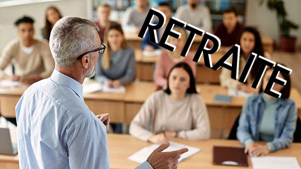 Combien gagne un ancien professeur des écoles à la retraite ? Voici le montant de ma pension