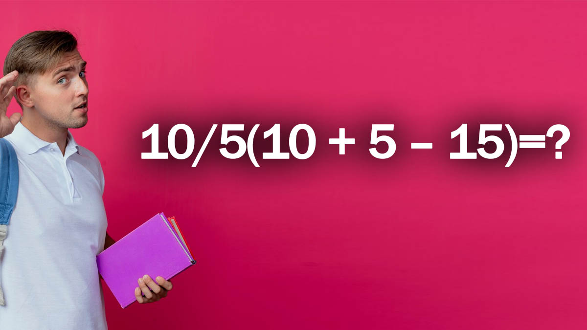 Test mathématique : résoudre cette expression en 10 secondes et dans votre esprit, le pouvez-vous ?